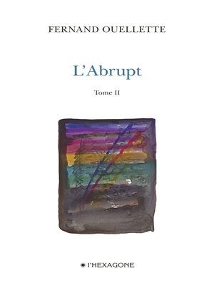 cover image of L'Abrupt--Tome 2